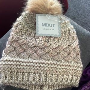 Beanie Mommy and Me by J C Penny, and Toby